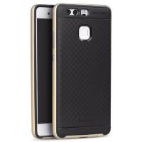 Чохол-накладка Ipaky TPU + PC Huawei P9 Black/Gold