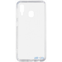 Чохол-накладка TOTO Acrylic+TPU Case Samsung Galaxy A20/A30 Transparent