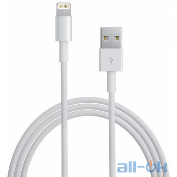 Кабель Apple Lightning to USB 2.0 1m White