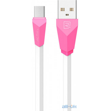 Кабель Remax Alien Series Micro-USB RC-030m Pink
