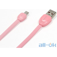 Кабель Remax Shell Series Micro-USB RC-040m Pink