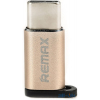 Перехідник Remax RA-USB1 micro-type-c Gold
