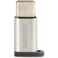 Перехідник  Remax RA-USB1 micro-type-c Silver