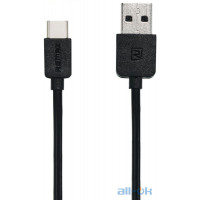 Кабель Remax Light cable Type-C 1m Black