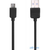 Кабель Remax Light Cable Micro-USB 1m Black