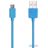 Кабель Remax Light Cable Micro-USB 1m Blue