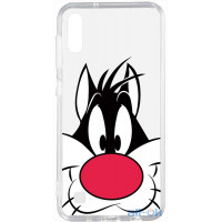 Чохол-накладка TOTO Acrylic+TPU Print Case Samsung Galaxy A10 #11 Cat Nose Transparent