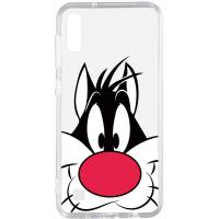 Чохол-накладка TOTO Acrylic+TPU Print Case Samsung Galaxy A10 #11 Cat Nose Transparent