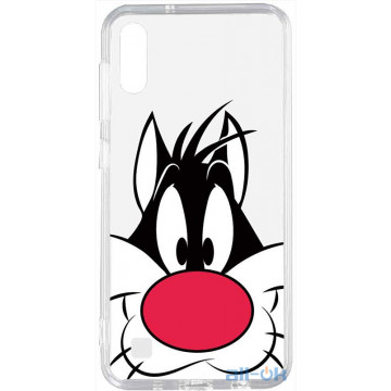 Чохол-накладка TOTO Acrylic+TPU Print Case Samsung Galaxy A10 #11 Cat Nose Transparent