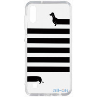 Чохол-накладка TOTO Acrylic+TPU Print Case Samsung Galaxy A10 #25 Taksa Transparent