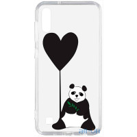 Чохол-накладка TOTO Acrylic+TPU Print Case Samsung Galaxy A10 #53 Panda B Transparent