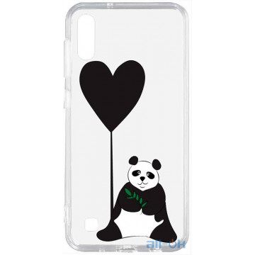 Чохол-накладка TOTO Acrylic+TPU Print Case Samsung Galaxy A10 #53 Panda B Transparent