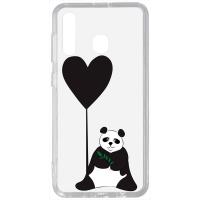 Чохол-накладка TOTO Acrylic+TPU Print Case Samsung Galaxy A20/A30 #53 Panda B Transparent