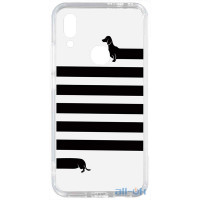 Чохол-накладка TOTO Acrylic+TPU Print Case Xiaomi Redmi 7 #25 Taksa Transparent