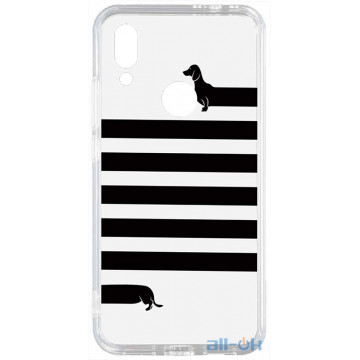 Чохол-накладка TOTO Acrylic+TPU Print Case Xiaomi Redmi 7 #25 Taksa Transparent
