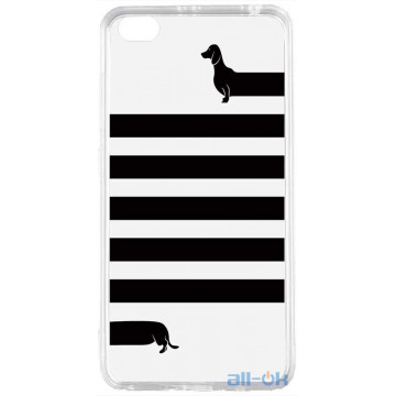 Чохол-накладка TOTO Acrylic+TPU Print Case Xiaomi Redmi Go #25 Taksa Transparent