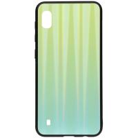 Чохол-накладка TOTO Aurora Print Glass Case Samsung Galaxy A10 Green