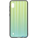 Чохол-накладка TOTO Aurora Print Glass Case Samsung Galaxy A10 Green — інтернет магазин All-Ok. фото 1