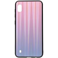 Чохол-накладка TOTO Aurora Print Glass Case Samsung Galaxy A10 Lilac