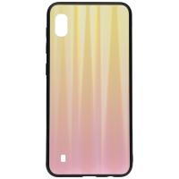Чохол-накладка  TOTO Aurora Print Glass Case Samsung Galaxy A10 Pink