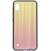 Чохол-накладка  TOTO Aurora Print Glass Case Samsung Galaxy A10 Pink — інтернет магазин All-Ok. фото 1
