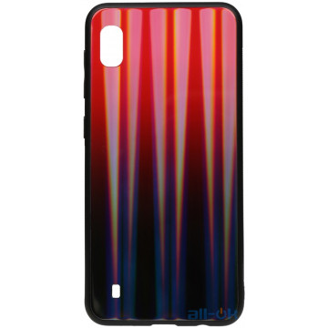 Чохол-накладка TOTO Aurora Print Glass Case Samsung Galaxy A10 Red