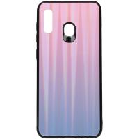 Чохол-накладка TOTO Aurora Print Glass Case Samsung Galaxy A20/A30 Lilac