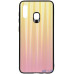 Чохол-накладка TOTO Aurora Print Glass Case Samsung Galaxy A20/A30 Pink — інтернет магазин All-Ok. фото 1