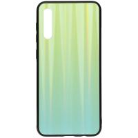 Чохол-накладка TOTO Aurora Print Glass Case Samsung Galaxy A30s/A50/A50s Green