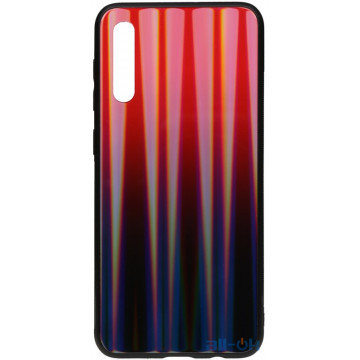 Чохол-накладка TOTO Aurora Print Glass Case Samsung Galaxy A30s/A50/A50s Red
