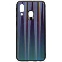 Чохол-накладка TOTO Aurora Print Glass Case Samsung Galaxy A40 Blue