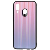 Чохол-накладка TOTO Aurora Print Glass Case Samsung Galaxy A40 Lilac