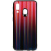 Чохол-накладка TOTO Aurora Print Glass Case Samsung Galaxy A40 Red — інтернет магазин All-Ok. фото 1
