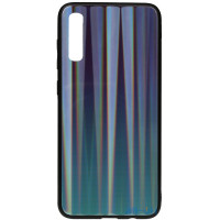 Чохол-накладка TOTO Aurora Print Glass Case Samsung Galaxy A70 Blue