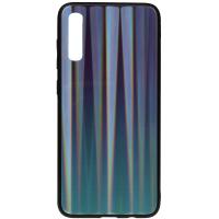 Чохол-накладка TOTO Aurora Print Glass Case Samsung Galaxy A70 Blue