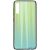 Чохол-накладка TOTO Aurora Print Glass Case Samsung Galaxy A70 Green — інтернет магазин All-Ok. фото 1