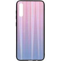 Чохол-накладка TOTO Aurora Print Glass Case Samsung Galaxy A70 Lilac			
