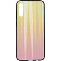 Чохол-накладка TOTO Aurora Print Glass Case Samsung Galaxy A70 Pink