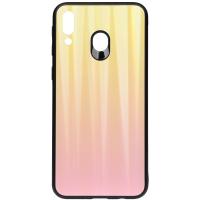 Чохол-накладка TOTO Aurora Print Glass Case Samsung Galaxy M20 Pink