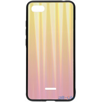 Чохол-накладка TOTO Aurora Print Glass Case Xiaomi Redmi 6A Pink