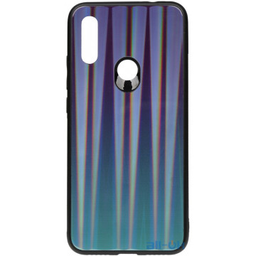 Чохол-накладка TOTO Aurora Print Glass Case Xiaomi Redmi 7 Blue
