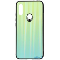 Чохол-накладка TOTO Aurora Print Glass Case Xiaomi Redmi 7 Green