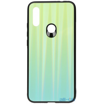 Чохол-накладка TOTO Aurora Print Glass Case Xiaomi Redmi 7 Green