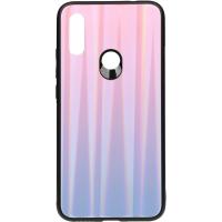 Чохол-накладка TOTO Aurora Print Glass Case Xiaomi Redmi 7 Lilac