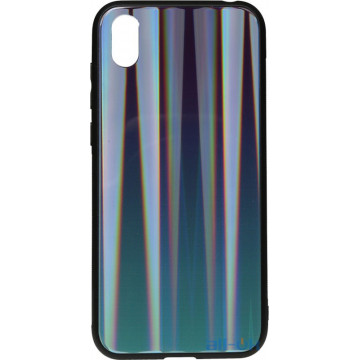 Чохол-накладка TOTO Aurora Print Glass Case Xiaomi Redmi 7A Blue
