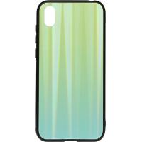 Чохол-накладка TOTO Aurora Print Glass Case Xiaomi Redmi 7A Green