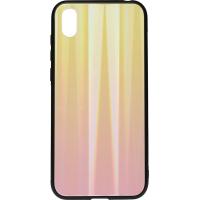 Чохол-накладка TOTO Aurora Print Glass Case Xiaomi Redmi 7A Pink