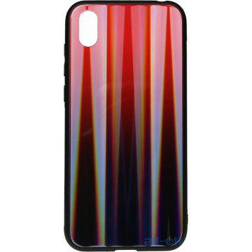 Чохол-накладка TOTO Aurora Print Glass Case Xiaomi Redmi 7A Red