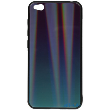 Чохол-накладка TOTO Aurora Print Glass Case Xiaomi Redmi Go Blue