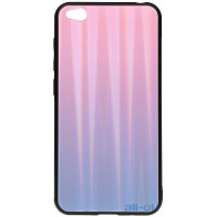 Чохол-накладка TOTO Aurora Print Glass Case Xiaomi Redmi Go Lilac